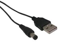 Quality4All USB A naar DC - Voedingskabel - 2.0 - 1 meter - 