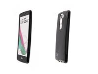 LG Siliconen hoesje voor  G4c Flexibele Skin Case zwart 