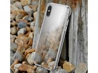 Apple Flexibele Soft Case  Iphone x met spiegel kleur zilver zilver 