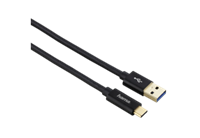 hama USB-C naar USB 3.1-kabel Zwart