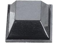 3M SJ 5018 Apparaatvoet Zelfklevend, Vierkant Zwart (l x b x h) 12.7 x 12.7 x 5.8 mm 1 stuk(s)