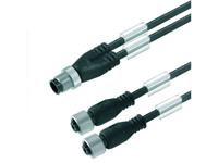 Weidmüller Sensor-/Aktor-Steckverbinder, konfektioniert M12 Stecker, gerade, Buchse, ger