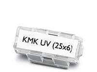 phoenixcontact Phoenix Contact 1014106 KMK UV (25X6) Markeringshouder Montagemethode: Kabelbinder Transparant 100 stuk(s)