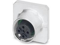 phoenixcontact Phoenix Contact 1456446 Sensor/actuator steekconnector M12 Aantal polen: 5 Bus, inbouw 10 stuk(s)