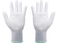 quadrios ESD-handschoen Maat: S Polyamide, Polyurethaan