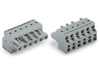 Wago Buchsengehäuse-Kabel 231 Polzahl Gesamt 5 Rastermaß: 7.50mm 50St.