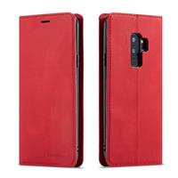 Voor Galaxy S9+ Forwenw Dream Series Oil Edge Strong Magnetism Horizontal Flip Leather Case met Holder & Card Slots & Wallet & Photo Frame(Red)