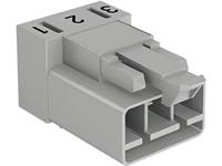 wago Netz-Steckverbinder WINSTA MINI Serie (Netzsteckverbinder) WINSTA MINI Stecker, Einbau horizont