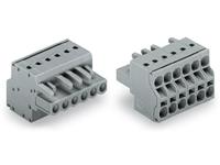 wago Buchsengehäuse-Kabel 231 Polzahl Gesamt 9 Rastermaß: 5mm 50St.