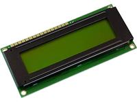 Display Electronic LC-display Geel-groen (b x h x d) 80 x 36 x 7.6 mm