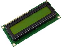 Display Electronic LC-display Geel-groen (b x h x d) 80 x 36 x 6.6 mm