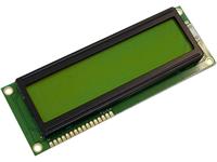 Display Electronic LC-display Geel-groen 16 x 2 pix (b x h x d) 122 x 44 x 11.1 mm