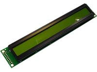Display Electronic LC-display Geel-groen (b x h x d) 182 x 33.5 x 11.6 mm