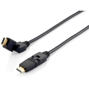 Equip - 119361 HDMI-Kabel 1 m hdmi Typ a (Standard) Schwarz