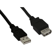 InLine 0.5m USB 2.0 0.5m Schwarz USB Kabel