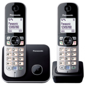 Panasonic KX-TG6812GB Telefon DECT-Telefon Schwarz Anrufer-Identifikation