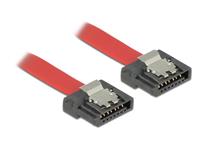 DeLOCK - Cable SATA III 0.1m Male/Male (0.1m 2xSATAIII)
