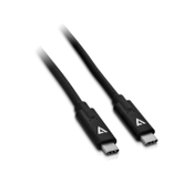 VIDEOSEVEN V7 USB-C USB-C-Kabel 2m Schwarz
