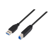 Nanocable 10.01.0802-BK 2m USB A USB B Schwarz USB Kabel