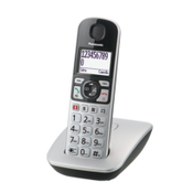 Panasonic KX-TGE510GS Telefon DECT-Telefon Schwarz, Silber Anrufer-Identifikation