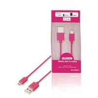 Sweex USB 2.0 / Micro-USB, 1 m 1m USB A Micro-USB B Roze USB-kabel