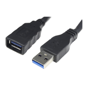 Nanocable 10.01.0902-BK 2m USB A USB A Schwarz USB Kabel