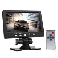 huismerk PZ-708 7.0 inch TFT LCD-auto Rearview Monitor met Stand en afstandsbediening