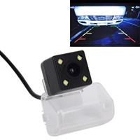 huismerk 656 × 492 effectieve pixel NTSC 60HZ CMOS II waterdichte auto achteruitkijk Achteruitrij camera met 4 LED-lampen voor 2005-2013 versie Mazda 6