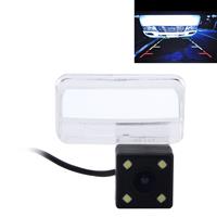 huismerk 720 × 540 effectieve pixels 50HZ PAL / NTSC 60HZ CMOS II waterdicht auto Rear View back-up Camera met 4 LED-lampen voor 2014-2016 versie Toyota YARiS