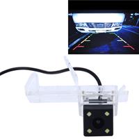 huismerk 720 × 540 effectieve pixels 50HZ PAL / NTSC 60HZ CMOS II waterdicht auto Rear View back-up Camera met 4 LED-lampen voor 2011 versie Megane