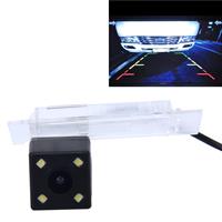 huismerk 720 × 540 effectieve pixels 50HZ PAL / NTSC 60HZ CMOS II waterdicht auto Rear View back-up Camera met 4 LED-lampen voor 2016 versie Kadjar