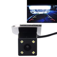 huismerk 720 × 540 effectieve pixels 50HZ PAL / NTSC 60HZ CMOS II waterdicht auto Rear View back-up Camera met 4 LED-lampen voor 2012-2014 versie Fox