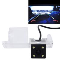 huismerk 720 × 540 effectieve pixels 50HZ PAL / NTSC 60HZ CMOS II waterdicht auto Rear View back-up Camera met 4 LED-lampen voor 2010-2012 versie Golf6