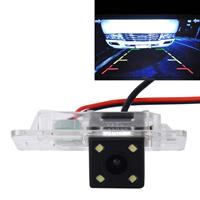 huismerk 720 × 540 effectieve pixels 50HZ PAL / NTSC 60HZ CMOS II waterdicht auto Rear View back-up Camera met 4 LED-lampen voor 2008-2010 versie BMW 3 serie/