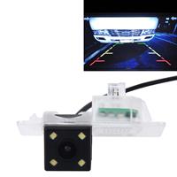 huismerk 720℃ 40 effectieve Pixel 50HZ PAL / NTSC 60HZ CMOS II waterdicht auto Rear View back-up Camera met 4 LED-lampen voor 2014-2016 versie BMW 2 serie/3 se