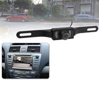 huismerk LED Sensor auto Rear View Camera Support kleur Lens / 135 graden zichtbaar / waterdichte & nacht Sensor functie (E300)(Black)