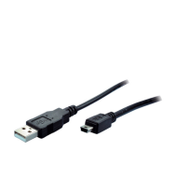 Mini-USB Kabel, USB-A/USB-B Mini 5-pin, 5 m