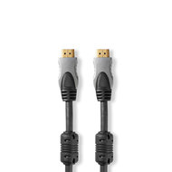 Nedis High Speed HDMI-Kabel met Ethernet | HDMI-Connector - HDMI-Connector | 5,00 m | Antraciet