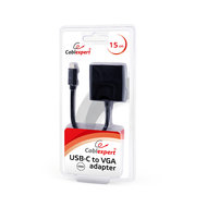 Gembird Cablexpert - video adapter - 24 pin USB-C to HD-15 (VGA) - 15 cm