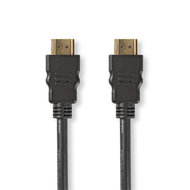 Nedis High Speed HDMI-kabel met Ethernet | HDMI-connector - HDMI-connector | 1,0 m | Zwart