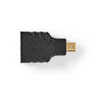 Nedis HDMI-Adapter | HDMI-microconnector - HDMI Female | Zwart
