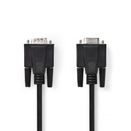 Nedis VGA-kabel | VGA male - VGA female | 3,0 m | Zwart
