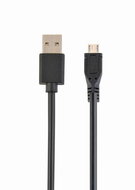 CableXpert Dubbelzijdige USB-kabel (A/MicroB), 1 m