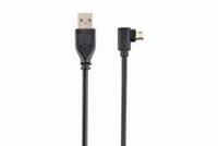 Usb cable - Micro usb angled 1.8m (CC-USB2-AMMDM90-6) (CC-USB2-AMMDM90-6) - Gembird