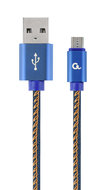 CableXpert Micro-USB kabel Denim Blue Jeans 2 meter