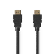Nedis Ultra High Speed ℃℃HDMI ™ -Kabel / HDMI™ Stecker / HDMI™ Stecker / 8K@60Hz / 48 Gbps / 1.00 m / rund / 6.0 mm / Schwarz / Plastikbeutel