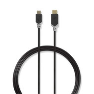 Nedis CCBW60750AT10 2.0 USB-C Male to Micro-B Male USB Cable, 1m