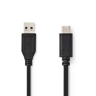 Nedis USB-C 3.1 Gen2-Kabel | Type-C Male - A Male | 1,0 m | Zwart