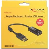 DeLOCK Mini DisplayPort 1.2 naar HDMI 4K adapter, 20 cm
