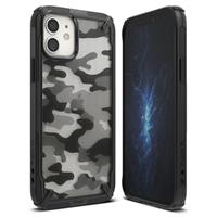 Ringke Fusion X Design iPhone 12 Mini Hybrid Case - Camouflage / Zwart